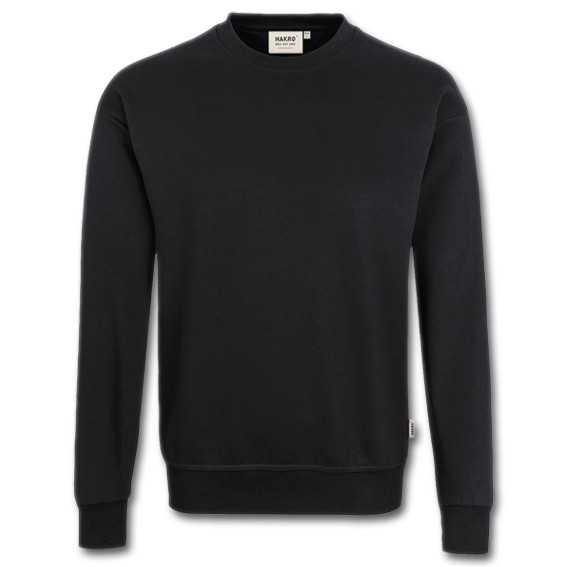 HAKRO 475 MIKRALINAR schwarz - Sweatshirt